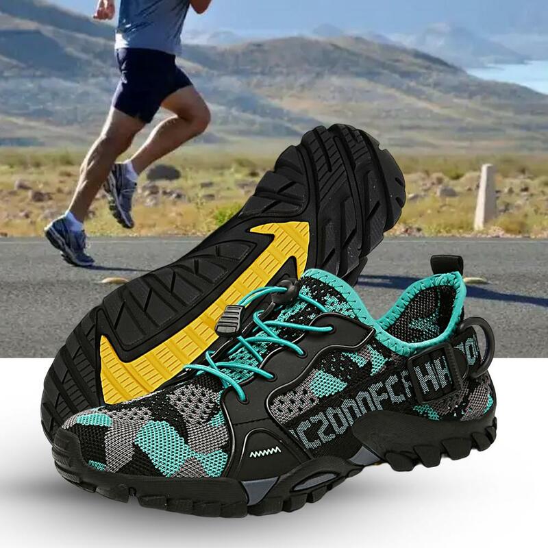 1 Pair Hiking Shoes Fashion Wear-resistant Swimming Shoes Slip Resistant Swim Beach Pool Aqua Sneakers Outdoor Supplies