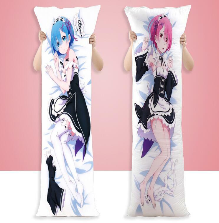 Dakimakura Cute Anime Body Pillow Case Custom Hd Printed Throw Soft Cover Pillowcase Otaku Gifts
