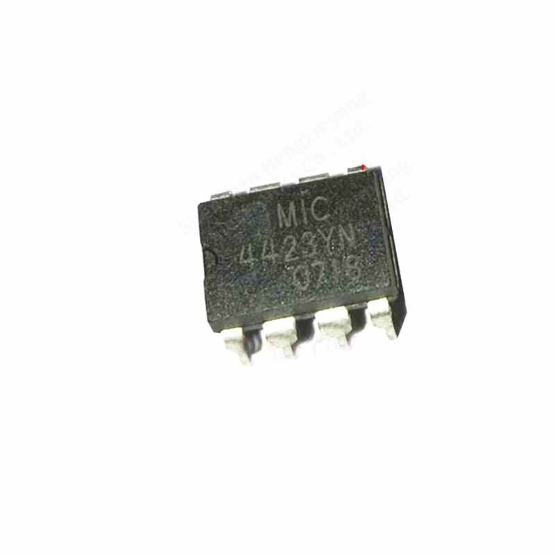 Controlador de puerta de chip de circuito integrado, paquete de 10 piezas MIC4423YN DIP8