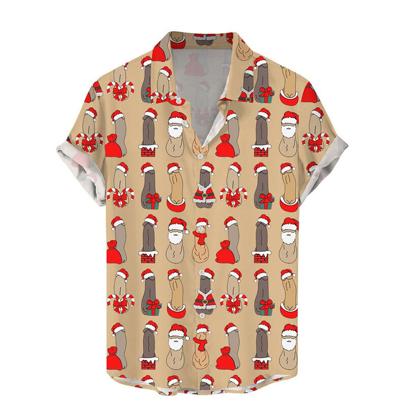 Harajuku Summer New 3D Printing Hentai Styles Shirts Sexy Patterns Graphic Short Shirts Men Fashion Cool Clothing Blouses Shirts
