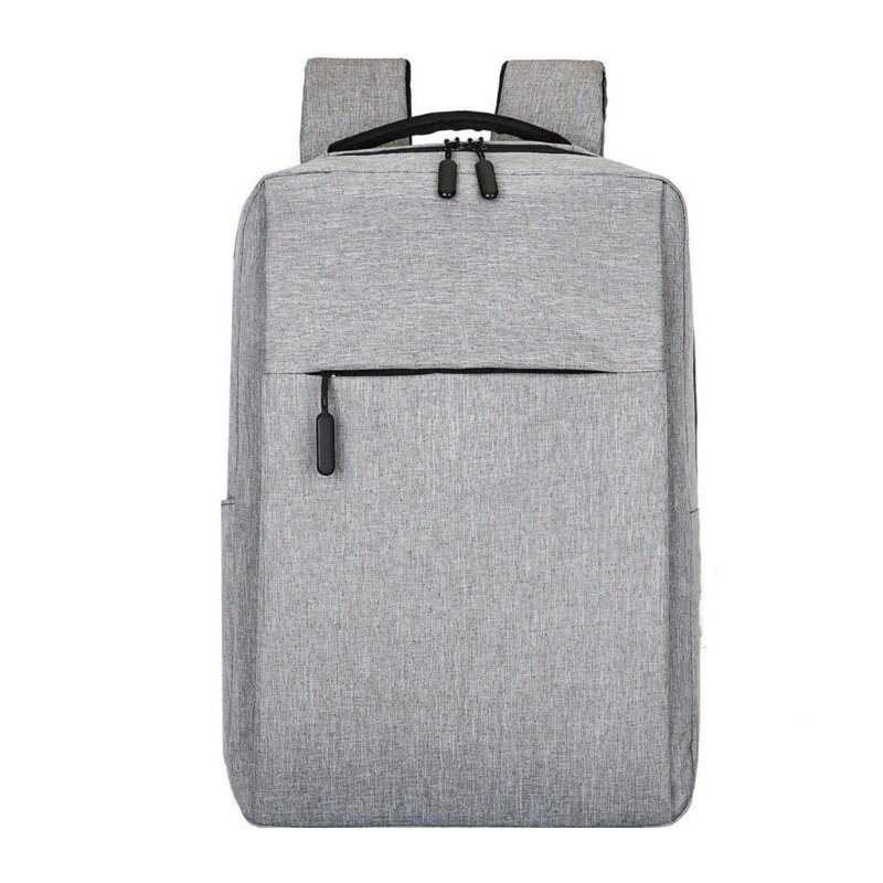 Plecak o dużej pojemności Bookbag z portem ładowania USB Torba szkolna na laptopa dla mężczyzn