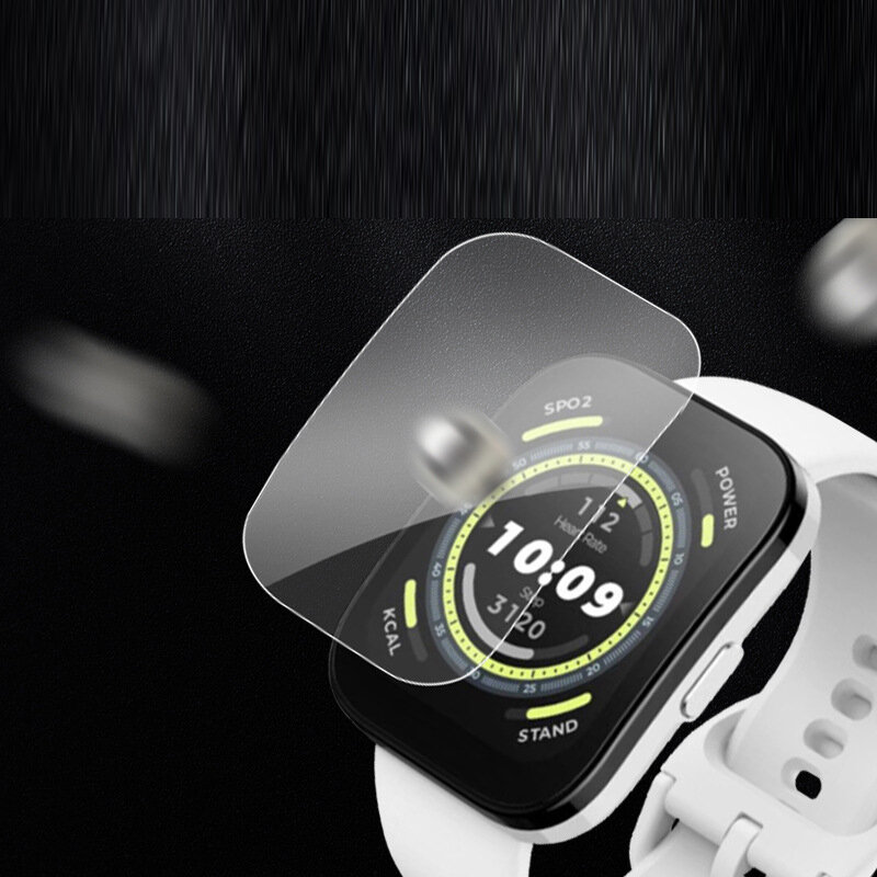 تبو لينة ساعة ذكية غطاء فيلم واقية ، واقي الشاشة ، اكسسوارات الساعات الذكية ، يصلح ل Zeblaze GTS 3 ، GTS3 Plus ، Pro ، 5