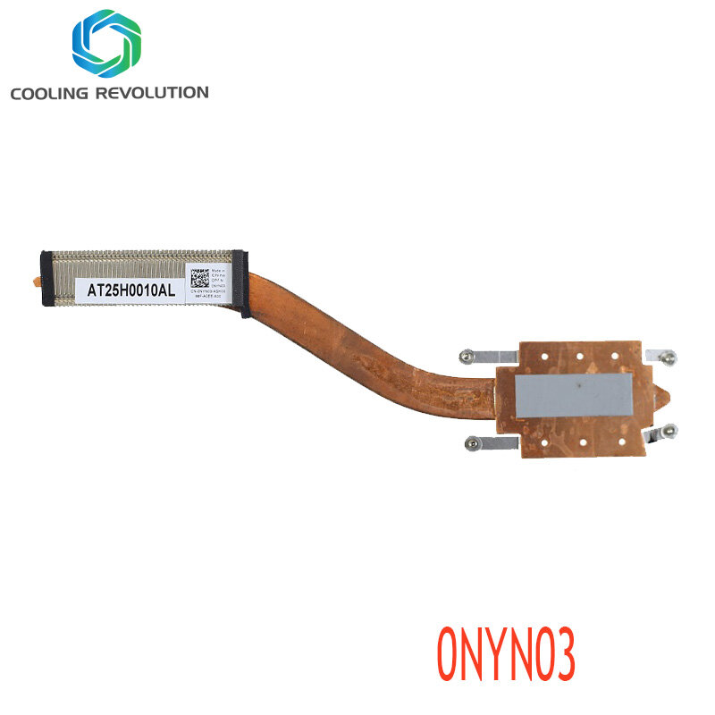 Laptop CPU Heat sink AT25H0010AL for Dell Latitude 5280 5285 5290 2-in-1 0NYN03 NYN03