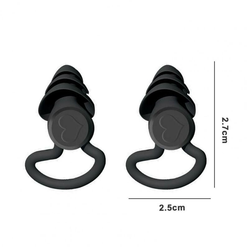 Practical Perfect Fitting Earplugs Waterproof Multi-purpose Sound Reduction Sleeping Earplugs Hearing Protection