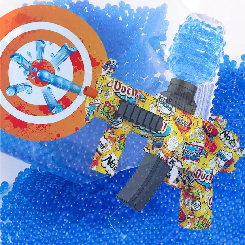 Perles d'eau Blasters Bullets, compatibles avec Splatter Ball Gun, accessoires de jouets, 7-8mm