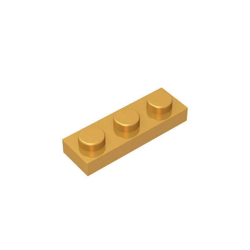 Gobricks GDS-503 1X3เข้ากันได้กับ Lego 3623ชิ้นเด็กของเล่นอาคารบล็อกอนุภาคแผ่น DIY MOC การวิเคราะห์