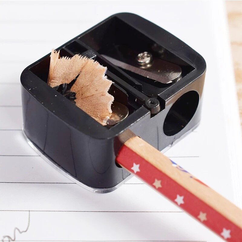 Fashion 2 Holes Precision Cosmetic Pencil Sharpener For Eyebrow Lip Liner Eyeliner Pencil School Office Supply Gift Hot Sale