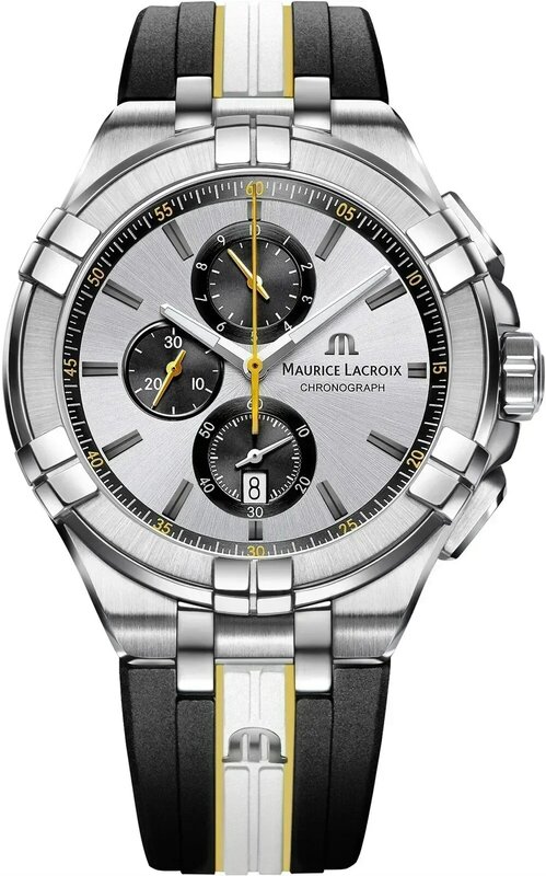 Maurice Lacroix Aikon jam tangan tali karet pria, arloji pintar Quartz tahan air untuk olahraga Reloj Hombre mewah jam AAA