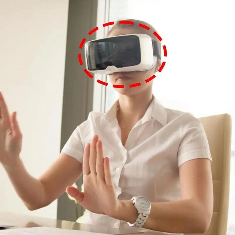 Copertura per occhielli in Silicone per occhiali in Silicone Pico4 VR Cover morbida e traspirante antiscivolo VR Eye Pad Cover per accessori Pico4 VR