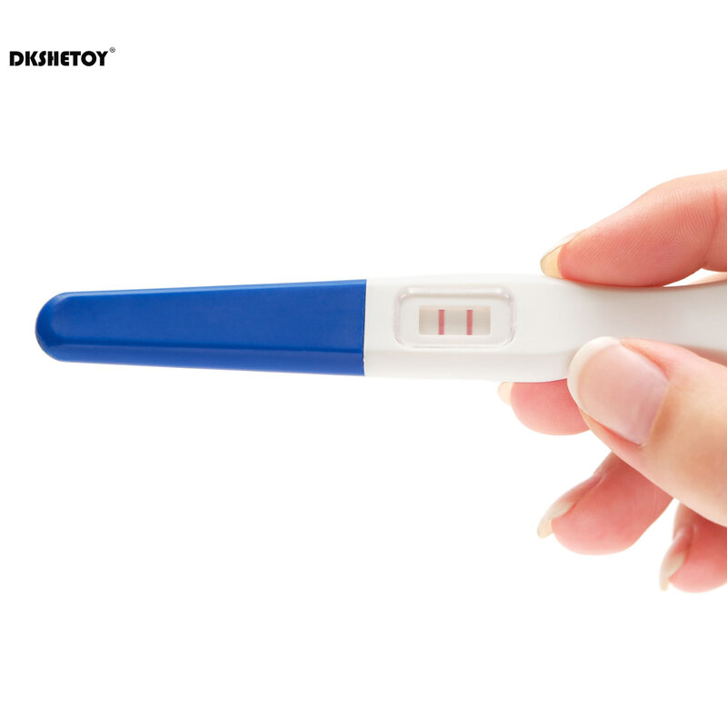 ปากกาทดสอบการตั้งครรภ์ HCG ความแม่นยำสูง2ชิ้นสำหรับผู้หญิงการวัดปริมาณปัสสาวะแท่งทดสอบที่ใช้ในครัวเรือนของผู้หญิง