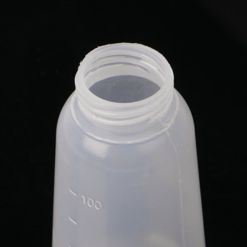 Y1UU Planta Botella riego exprimible Boquilla vertical plástico Regadera