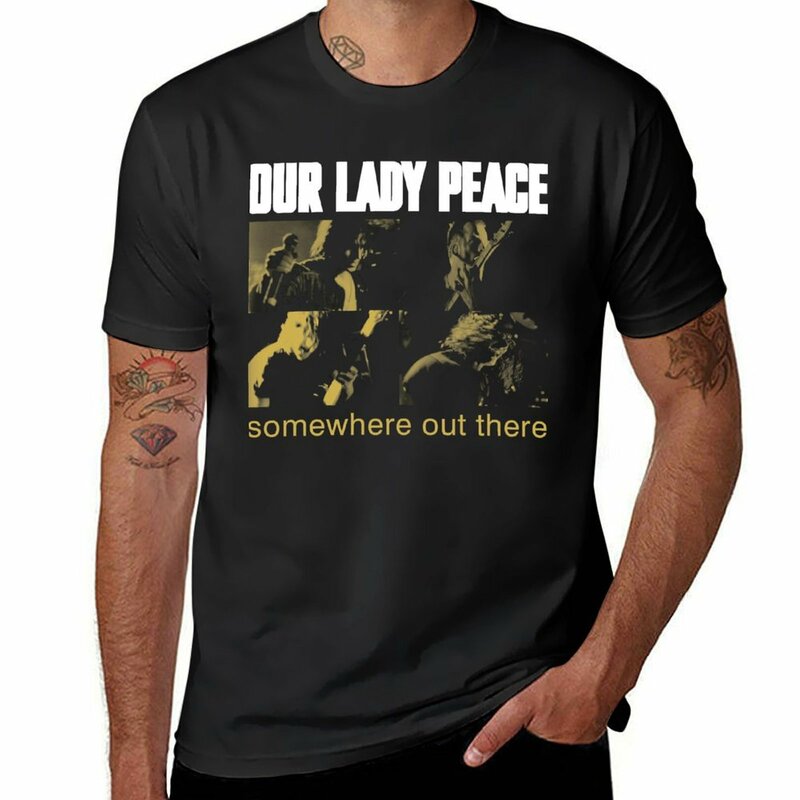 Camiseta de Fans de películas para hombres y mujeres, blusa lisa de talla grande, tops de tallas grandes, camisetas gráficas de hip hop, regalos de Nuestra Señora de la paz
