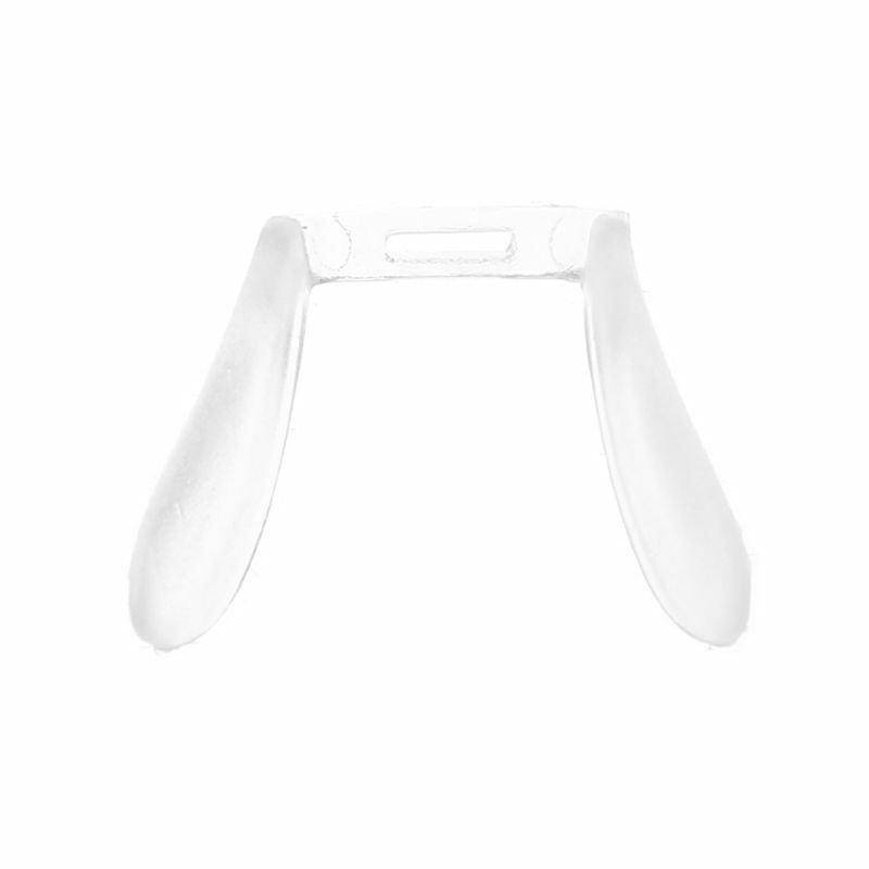 Almohadilla para la nariz en forma de U, accesorios para gafas, almohadillas antideslizantes para gafas de sol de PVC, soporte