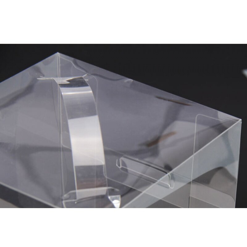 맞춤형 LOW 럭셔리 생일 상자, 휴대용 투명 일회용 플라스틱 베이킹 페이스트리, 4 인치 상자