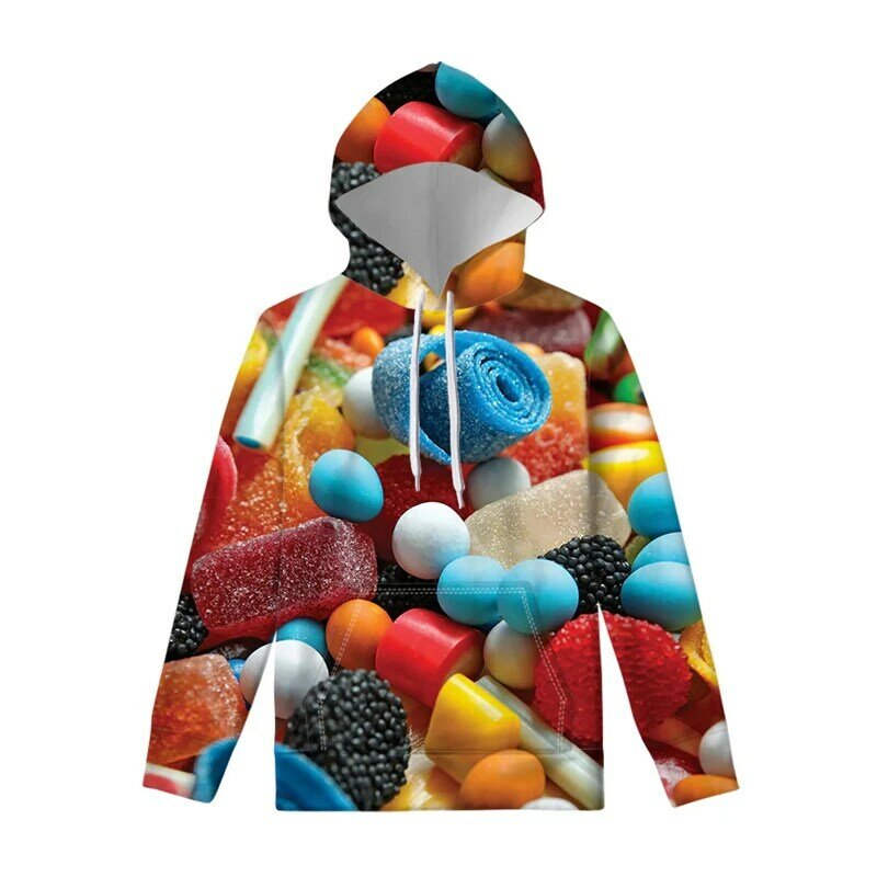Flower Hoodies Spring Fashion 3D Print Men Hoodie Street Personality Loose Top Oversized Autumn Coat Sweatshirt Unisex Hoody