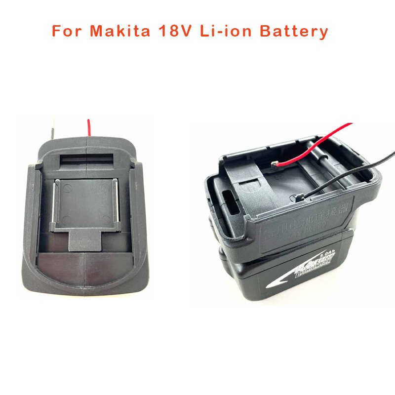 Adattatore fai da te per Makita 18V li-ion connettore per montaggio a batteria adattatore Dock Holder per elettroutensili ruote elettriche RC Toys Robotics
