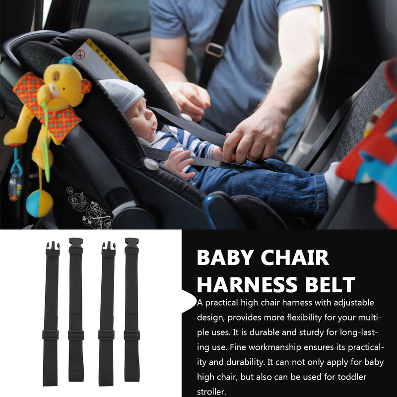 Baby Chair Harness Safety Belt for High Feeding Toddler Airplane Travel Essentials Straps Toddlers