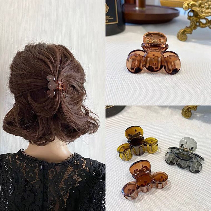 Mode Haarklauwen Voor Vrouwen Acetaat Haarclip Kleurrijke Kleine Klauw Clip Meisjes Haar Haarspeldjes Haaraccessoires Nieuw