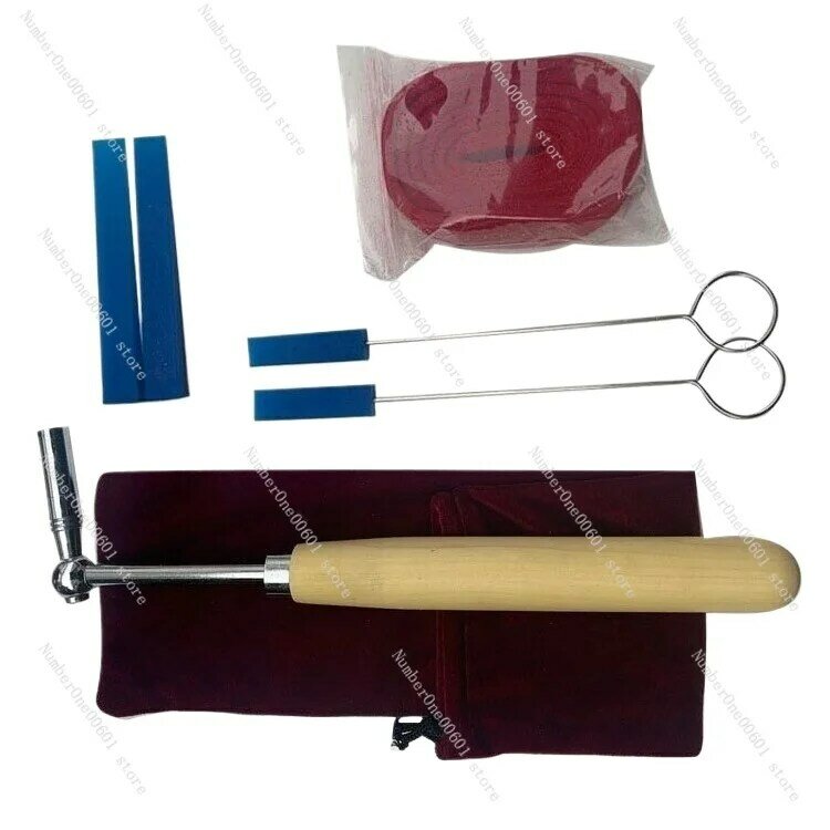 Набор из 6 предметов, гаечный ключ с прямым стержнем для дерева Jujube, инструменты для костюма пианино