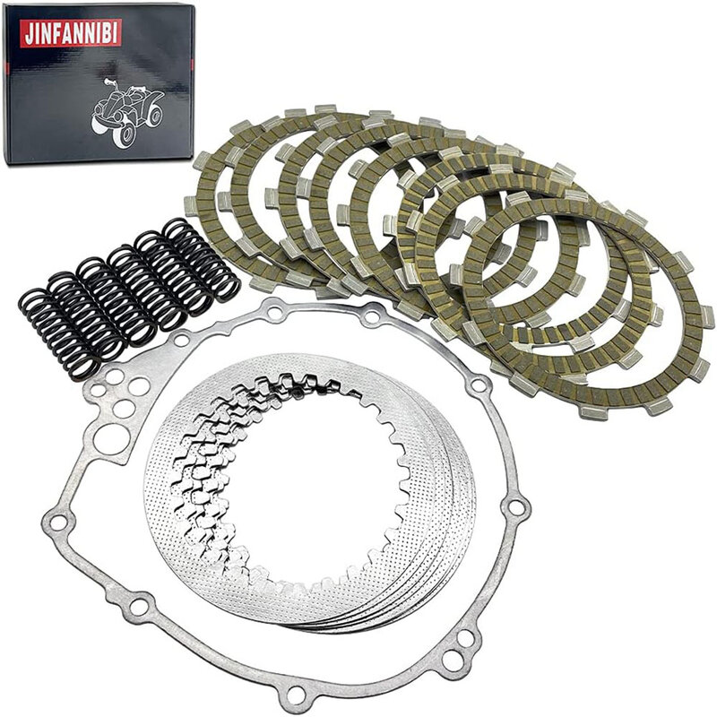 For Yamaha YZF R6 R6S 2003 2004 2005 2006 2007 2008 2009 Complete Clutch Kit Heavy Duty Springs & Gasket