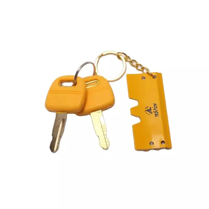 Chave de ignição para Sany Keychain, porta de partida chave, 55, 60, 75, 135, 265-8, 9-10