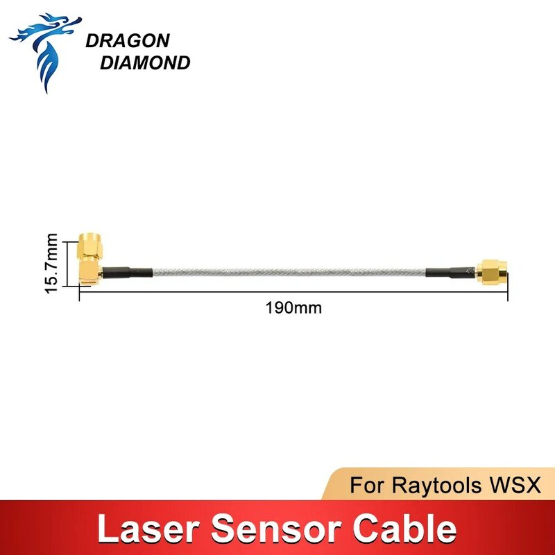Cable de Sensor láser para Precitec Raytools WSX, amplificador láser de fibra óptica, máquina de cabezal de corte de preamplificador