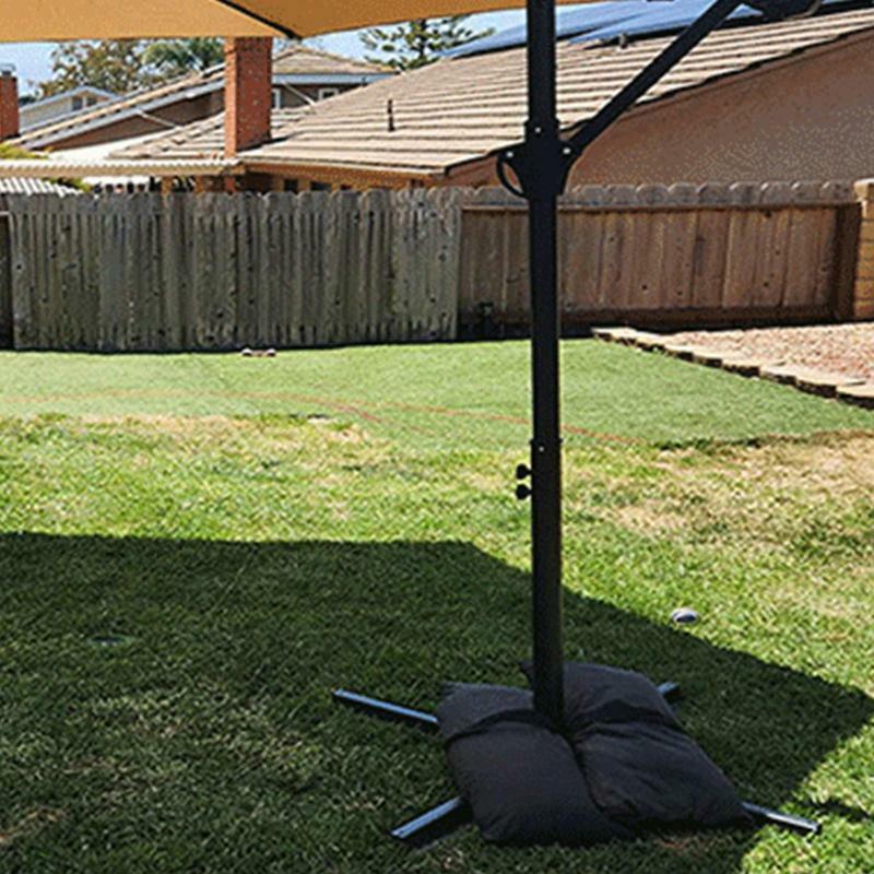 Zelt Sandsäcke Gewichts balance Baldachin Sandsäcke Regenschirm Basis gewichte Outdoor füllbare Sandsäcke für Terrasse Pool Garten