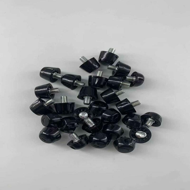 12Pcs Football Shoe Spikes Turf Soccer Boot Cleats Firm Ground Stable M5 Threading Screw 7mm 10mm Anti Slip Replacement Studs