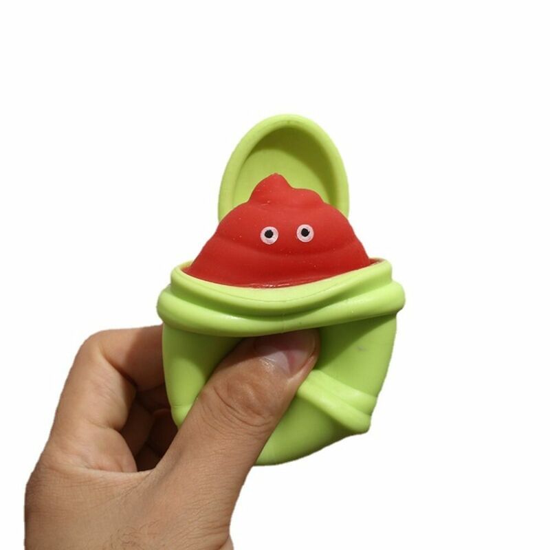 Toilet Poop Squeeze Toilet Cup Toy Random Color Tricky Pinch Prank Toy Colorful Funny Vent Pinch Funny Toy Kid Toy