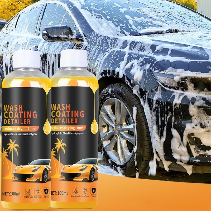 Car Wash Wax Wash Coating Quick Dry Detailer Multi-purpose Scratch-Free Car Wash Liquid Makes Car Detailing Quick And Easy