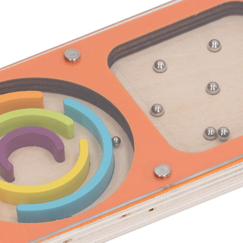 Handheld Pinball Maze Game para Crianças, Aprendizagem Precoce Brinquedo Educativo, Cor Brilhante, Motor Fino, Seguro