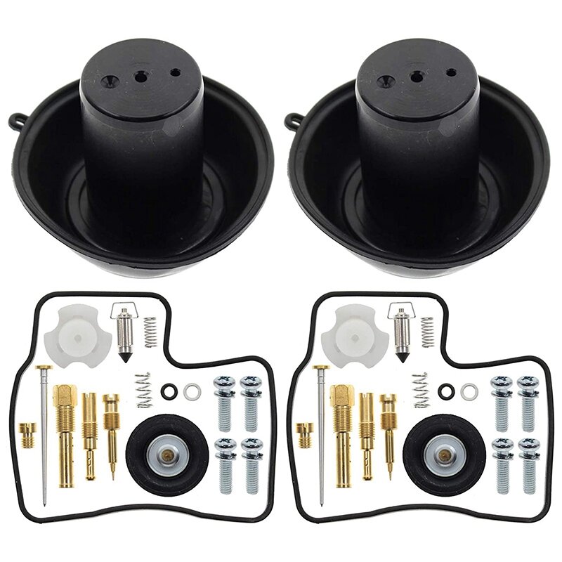 Repair Kit Carburetor Diaphragm Plunger with Needle for Honda Steed Shadow VLX 400
