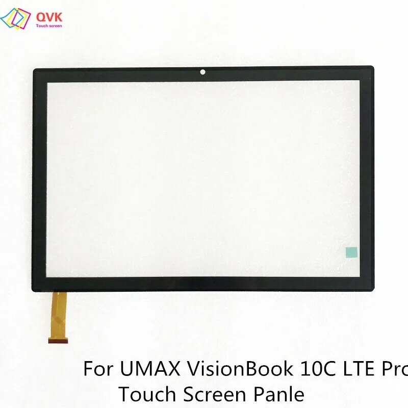 محول رقمي بشاشة تعمل باللمس بالسعة ، مستشعرات سوداء لـ UMAX ، VisionBook 10C ، جهاز لوحي LTE Pro ، UMM240103 ، UMM240101 ،