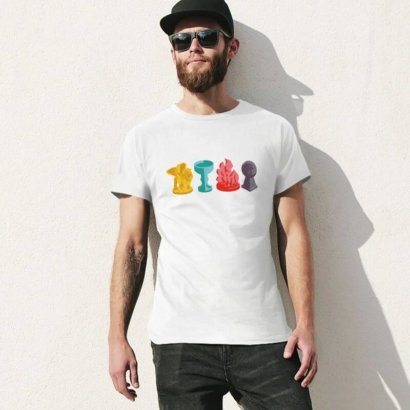 Camiseta de isla personalizada para hombre, camisetas gráficas de secado rápido, camisetas altas