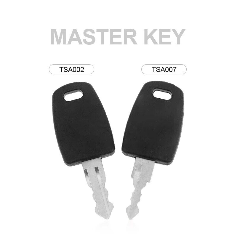 Bolsa multifuncional TSA002 007 Master Key para equipaje, Maleta, aduana, cerradura TSA
