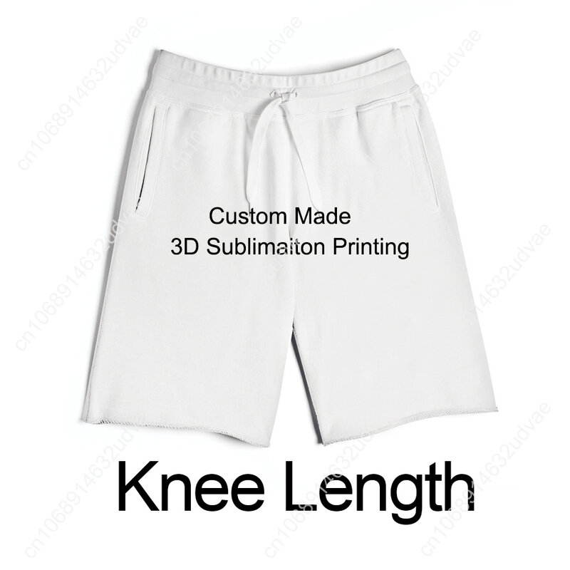 Индивидуальный дизайн, спортивные шорты до середины икры длиной до колена, 2 длины