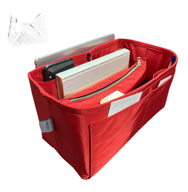 Für Carry all pm mm Einsatz Taschen Organizer Make-up Handtasche organisieren innere Geldbörse tragbare Base Shaper Premium Nylon (hand gefertigt