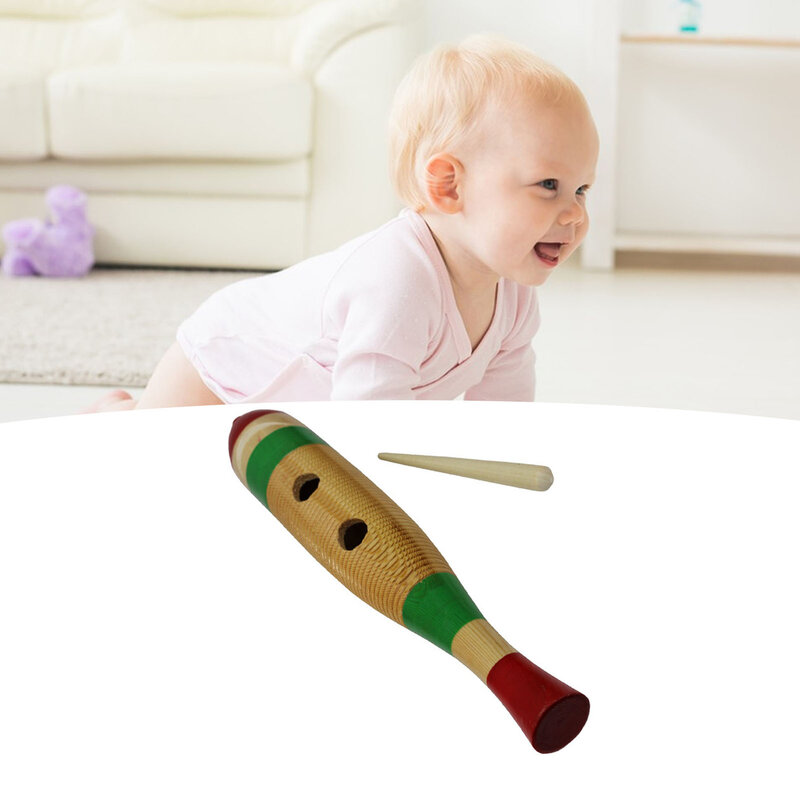 Orff Fish Clapper Set Toddler Wooden Fish Toy Kids Hand Percussion Toy strumento educativo