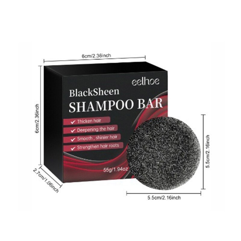 Thickening Hair Care Soap Bar Increase Hair Volume Damaged Hair Improve Black Hair Easy to Use Solid New Dropship