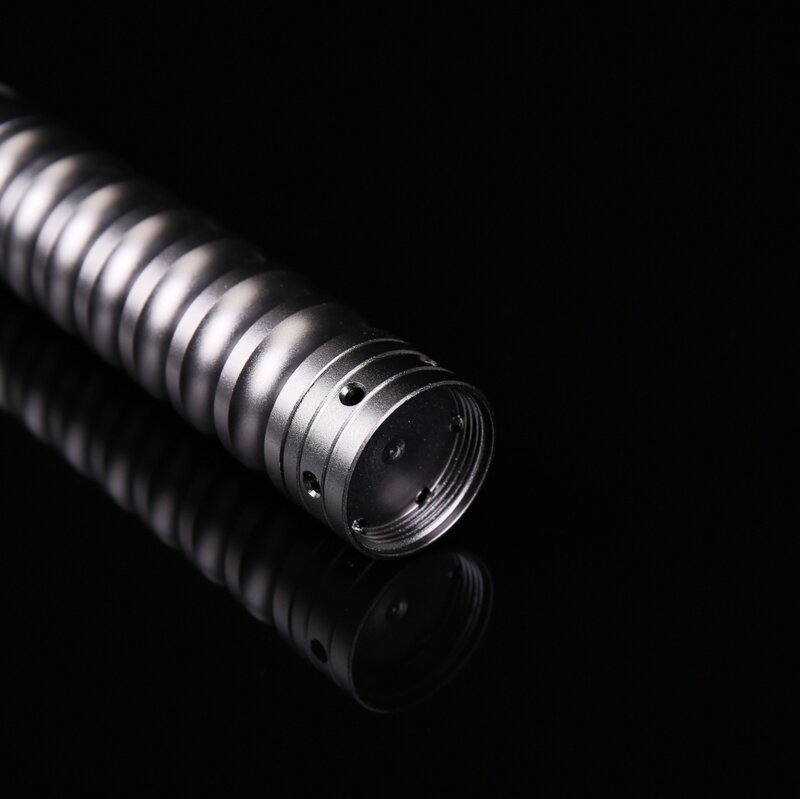 TXQSABER RGB Lightsaber metalowy uchwyt ciężki Dueling 12 zmienia kolor regulacja głośności siła 10 SoundFonts FOC Blaster laserowy miecz