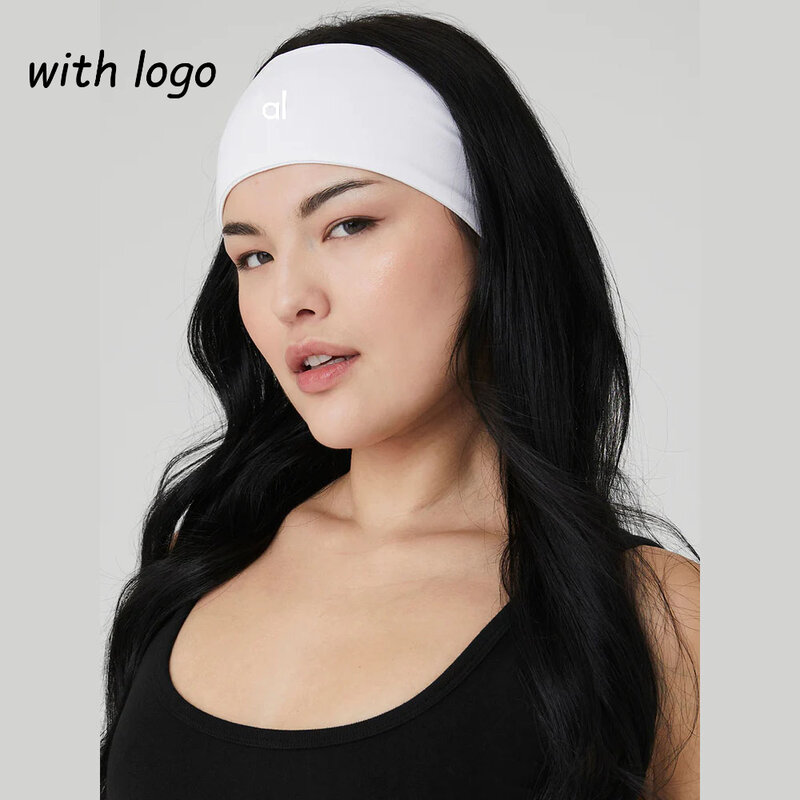 Diadema de punto para mujer, pañuelo deportivo de Yoga, bandas para el pelo de Yoga, algodón absorbente y transpirable