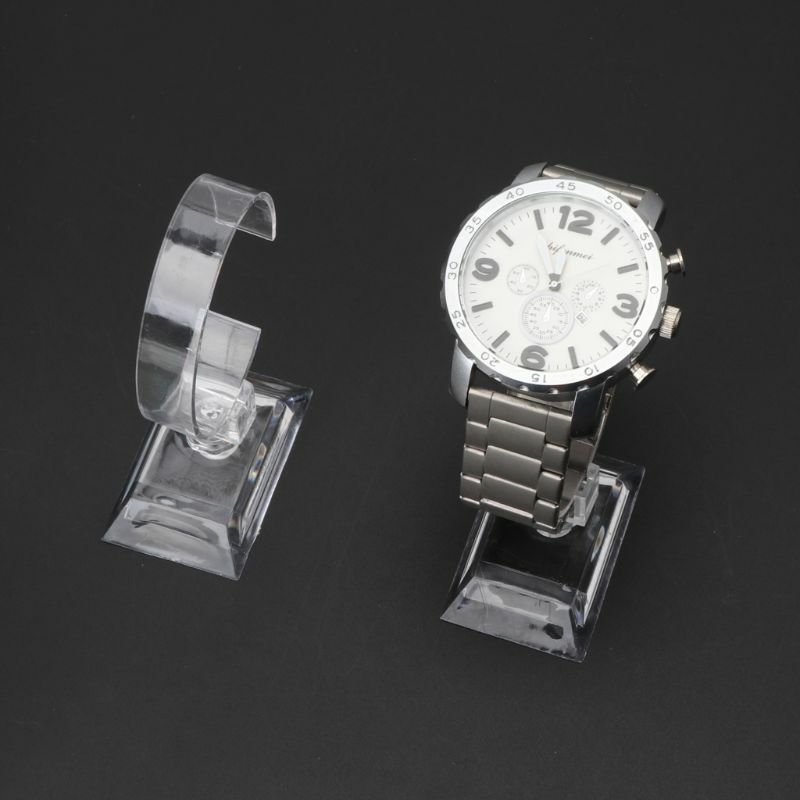 Watch Shop Showcase Holder Jewelry Bracelet Display Stand Bracket Display Rack Suitable for Home or Shop Use Transparent