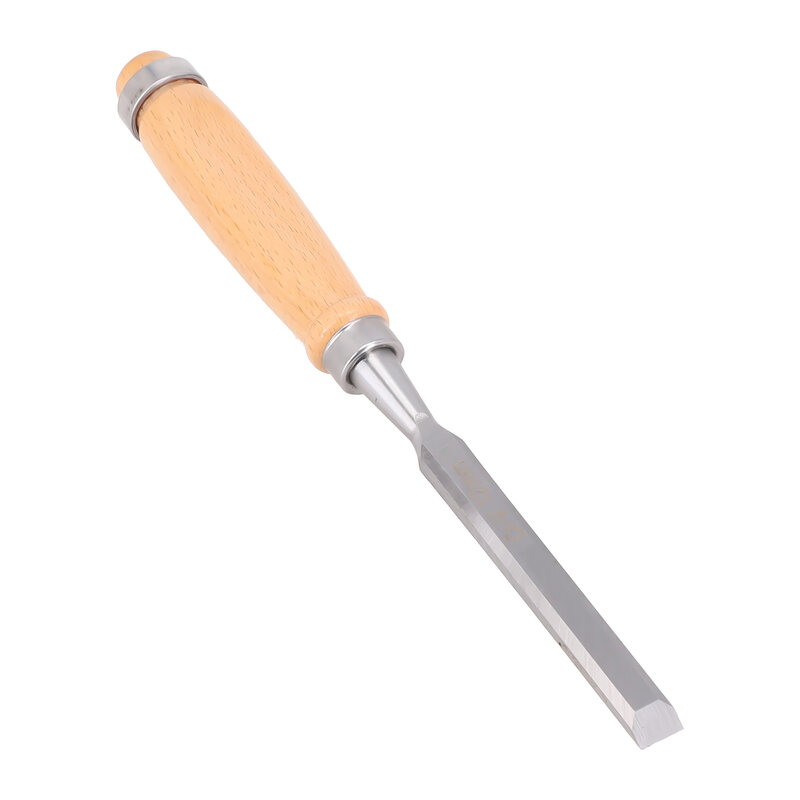 Cincel profesional para tallado de madera, cuchillo plano de 6/12/18/24mm para carpintería, bricolaje