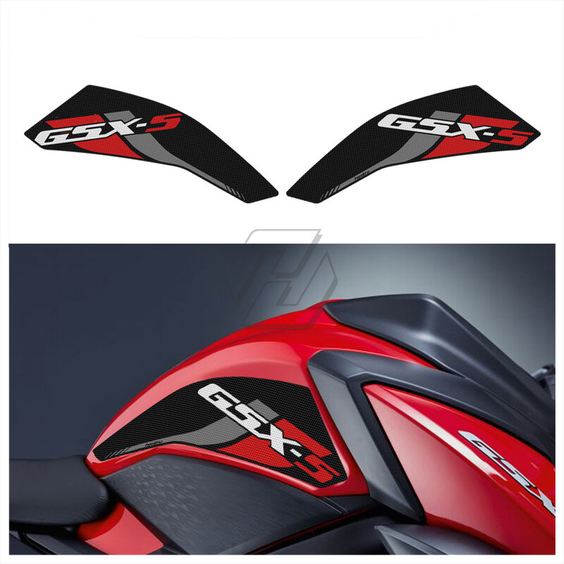 For SUZUKI GSX-S750 GSXS 750 Z 2017-2021 Sticker Motorcycle Side Tank Pad Protection Knee Grip Anti-slip