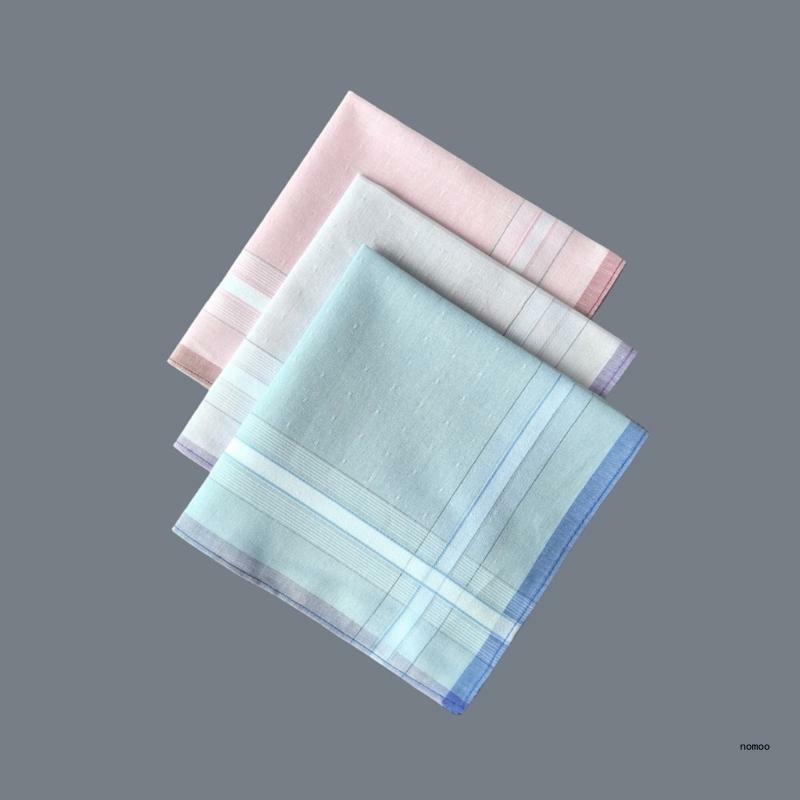 29x29cm Man Handkerchief Bandanas HighAbsorbent Towel Pocket Square Set of 6PCS