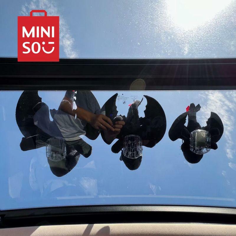 Dragon Tamer Kawaii Anime sdentato Baby Wings Moving Roof Doll Cute Cartoon Car outdoor Sunroof Pendant Doll Toys for Kids
