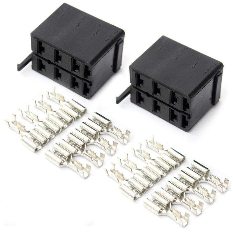 Nieuwe 10 Sets Carling Arb Rocker Switch Wire Spade Terminal Connector Plug Fit Voor Autoboot Suv
