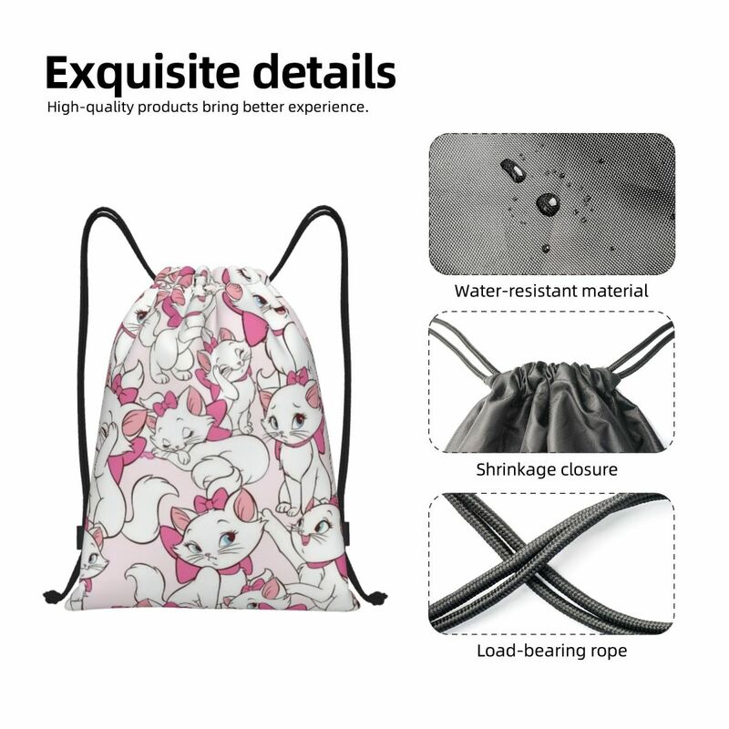Anime, możliwość personalizacji torby ze sznurkiem mężczyzn przenośne siłownia plecaki treningowe z motywem mangi