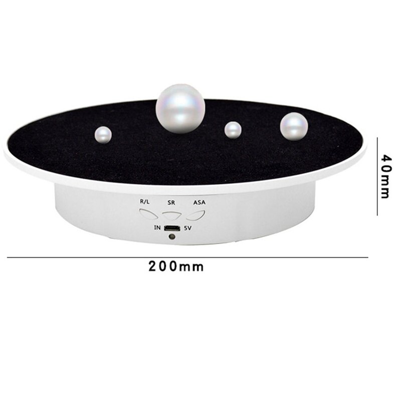 Live Jewelry Artifacts Video Electric Rotational Table Panoramic Display Table Easy To Use B