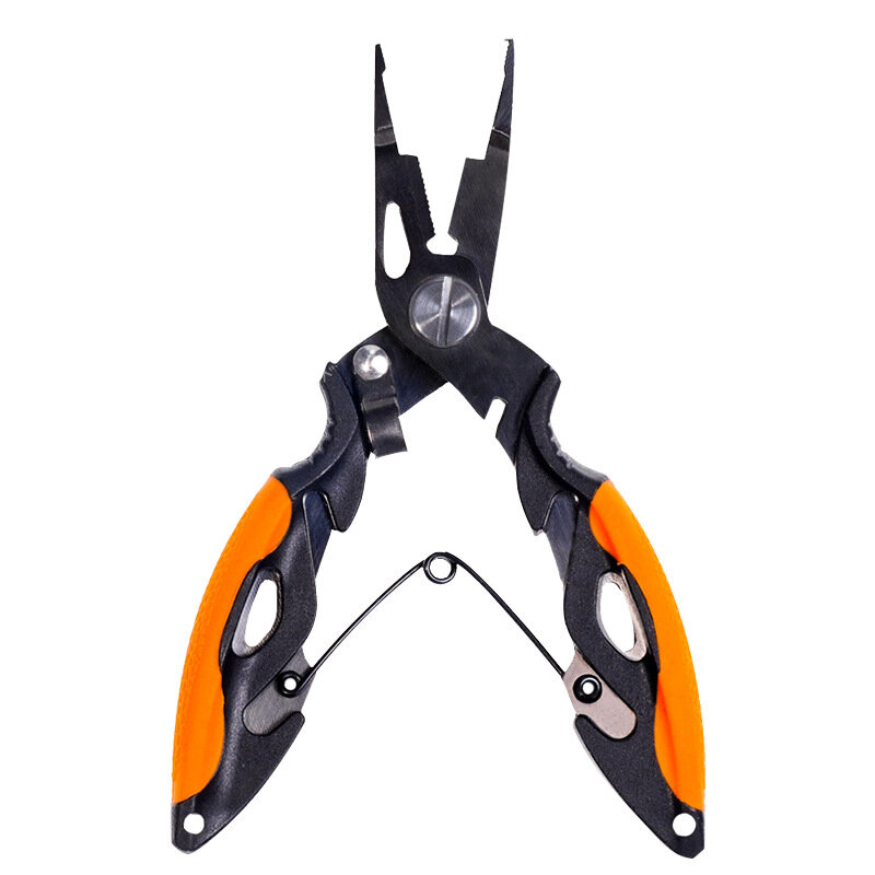 Vissen Tang Scissor Braid Line Lure Cutter Hook Remover Etc. Visgerei Tool Snijden Vis Gebruik Tang Multifunctionele Schaar